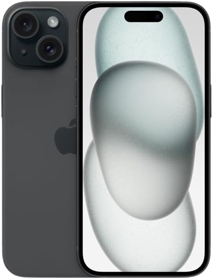iPhone 15, 128GB, Negro (Nuevo)