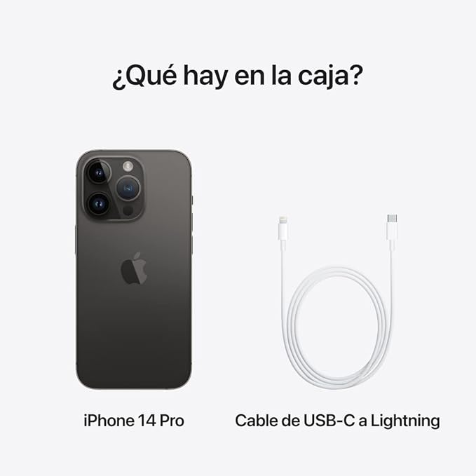 iPhone 15 Pro Max, 256GB, Negro Espacial (Nuevo)