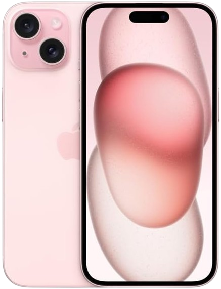 iPhone 15, 128GB, Rosa (Nuevo)