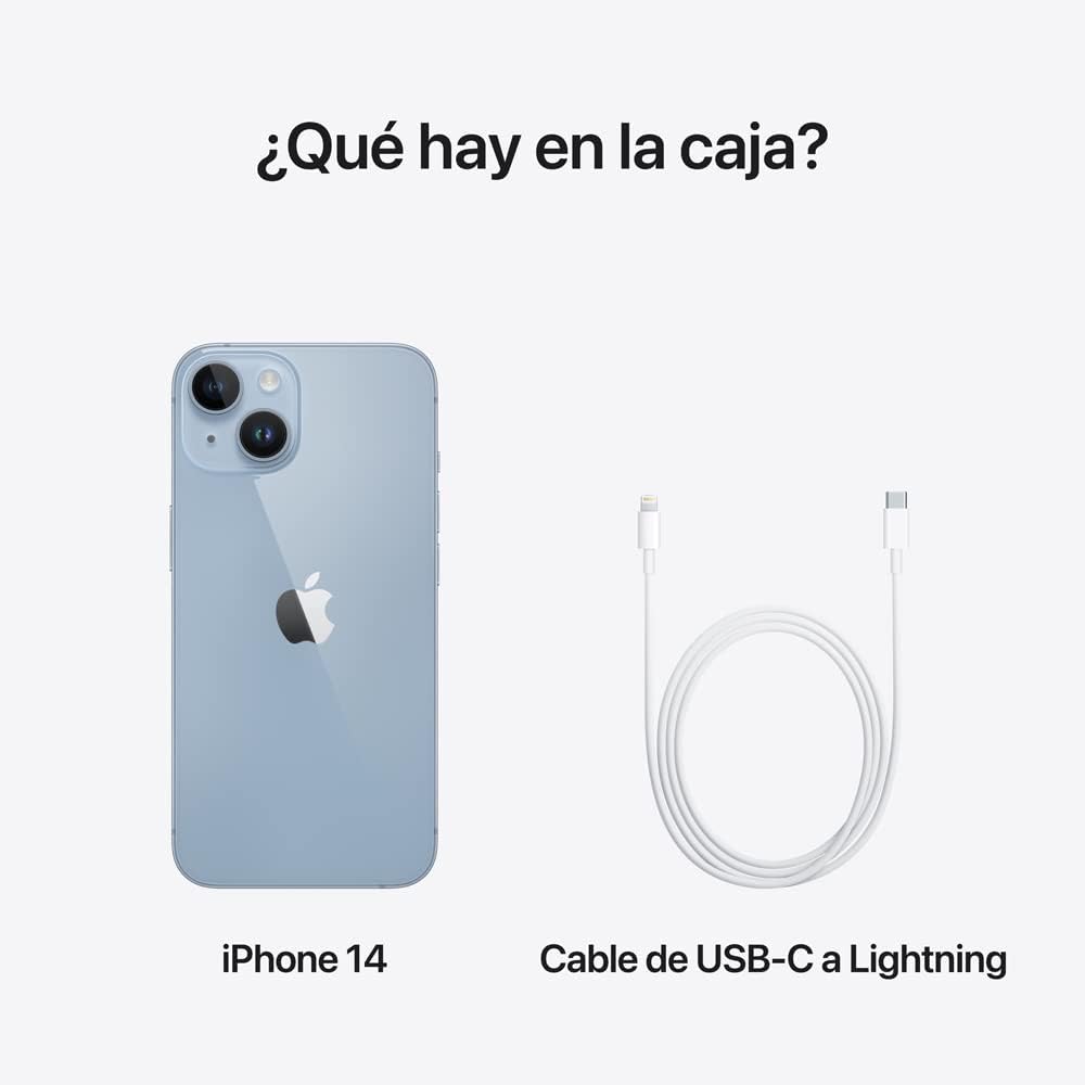 iPhone 14, 128GB, Azul (Nuevo)