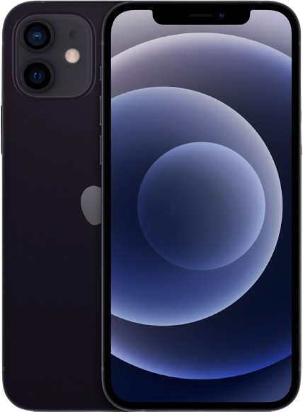 iPhone 12, 128GB, Negro (Nuevo)
