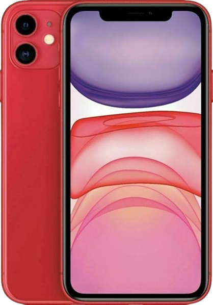 iPhone 11, 64GB, Rojo (Nuevo)